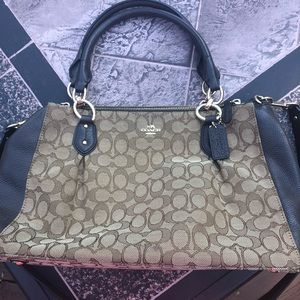 Large Coach purse- barely carried.